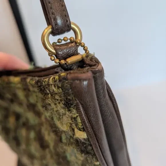 Vintage Coach Girlie Plaid Boucle Hobo -  E1K-8309 - Picture 5 of 15